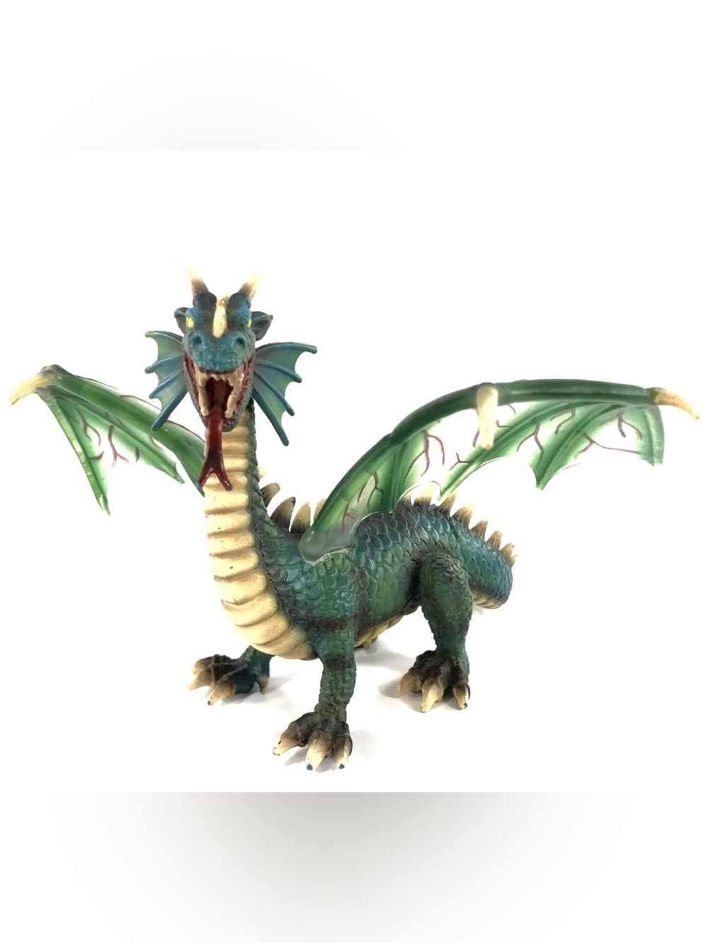 Schleich Green Dragon Figurine Retired 70033 2003 Collectible Toy Action Figure